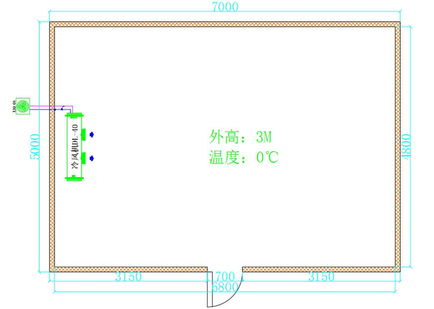 10噸保鮮冷庫(kù)圖紙.jpg