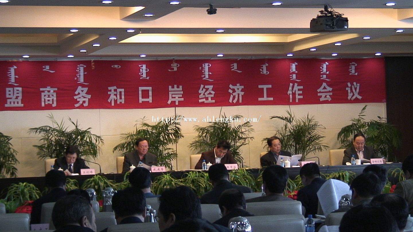 內蒙古商務和口岸工作會議