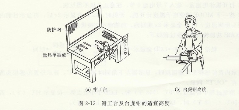鉗工臺和臺虎鉗的適宜高度.jpg